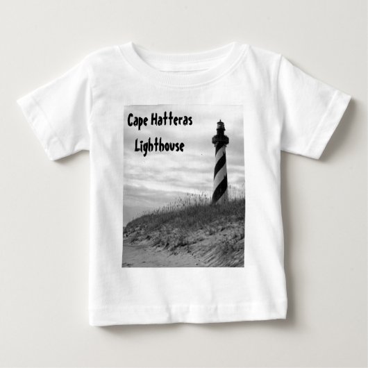 ケープハッタラスライトハウス ベビーTシャツ (正面)