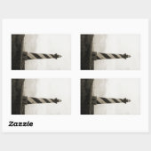 ケープハッタラスライトハウス 長方形シール (シート)