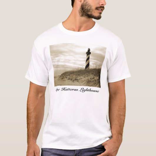 ケープハッタラスライトハウス Tシャツ (正面)