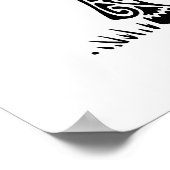 ケープバッファローデザイン ポスター (角)