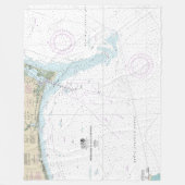 ケープフィーバー川図航海の11536へのアプローチ フリースブランケット (正面)