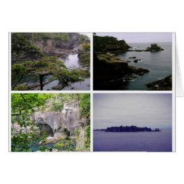 ケープフラットティコラージュノーテカード