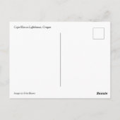 ケープブランコライトハウスOR ポストカード (裏面)