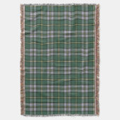 ケープブレトンアイランドオリジナルタータンチェック スローブランケット (正面縦)