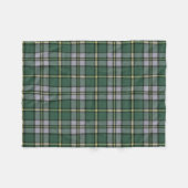 ケープブレトンアイランドオリジナルタータンチェック フリースブランケット (正面(横))