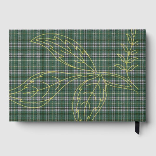 ケープブレトンアイランドプロヴィショナルタータンチェック ゲストブック (裏面)