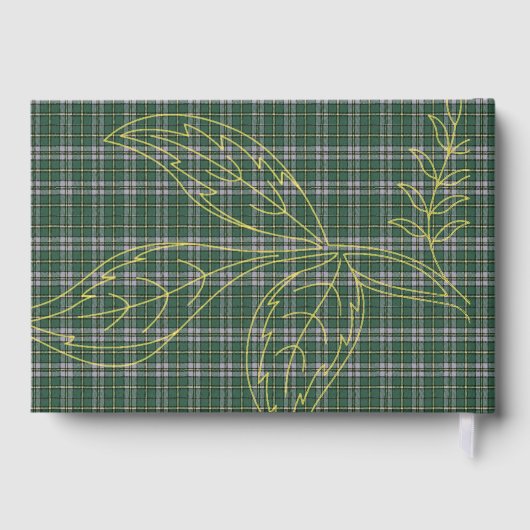 ケープブレトンアイランドプロヴィショナルタータンチェック ゲストブック (裏面)