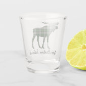 ケープブレトンタータンチェックムースプレイドショットグラス ショットグラス (裏面)