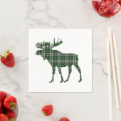 ケープブレトンタータンチェックムース紙ナプキンス スタンダードカクテルナプキン (インサイチュ)