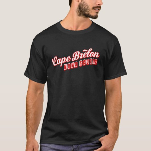 ケープブレトンノバスコシア Tシャツ (正面)