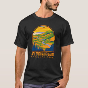 ケープブレトンハイランズナショナルパークカナダトラベル Tシャツ
