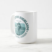 ケープブレトンハイランズ コーヒーマグカップ (正面左)