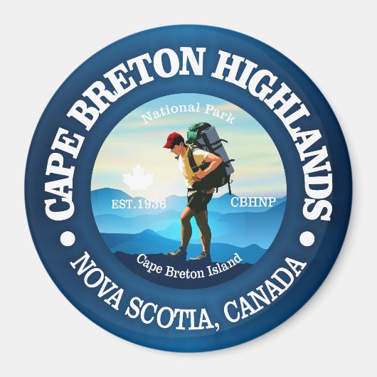 ケープブレトンハイランズNP (C) マグネット (正面)