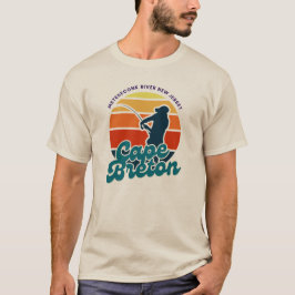 ケープブレトン島の釣り ティーシャツ Tシャツ