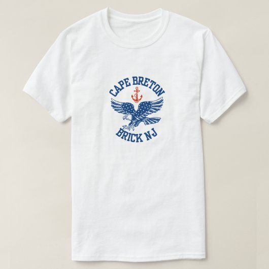 ケープブレトン・イーグルTシャツ Tシャツ (デザイン正面)