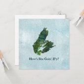 ケープブレトン – フラットグリーティングカード カード (正面/裏面インサイチュ)