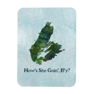 ケープブレトン – フラットグリーティングカード マグネット