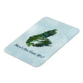 ケープブレトン – フラットグリーティングカード マグネット (左側)