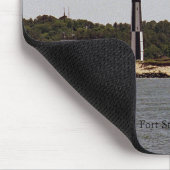 ケープヘンリーライトハウスイーズムセパド マウスパッド (コーナー)