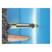 ケープヘンリーライトハウスバージニアチェサピークベイ テーブルクロス (正面(横))