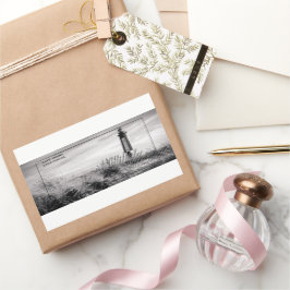 ケープヘンリーライトハウス 長方形シール