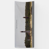 ケープヘンリー灯台のバナー 横断幕 (縦)