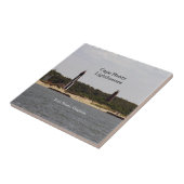 ケープヘンリー灯台タイル タイル (側面)