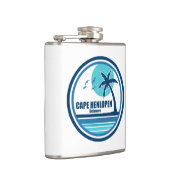 ケープヘンルペン デラウェア ヤシの木 鳥 フラスク (右)