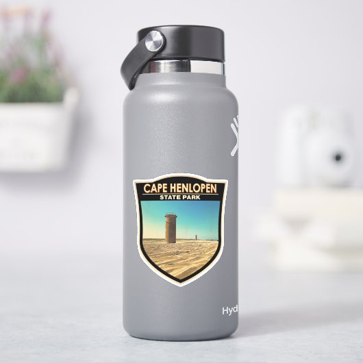 ケープヘンロペン州パークデラウェア水彩 シール (HydroFlask)