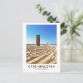 ケープヘンロペン州パークデラウェア水彩 ポストカード (スタンド正面)