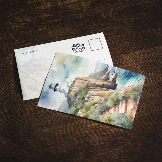 ケープポイントケープタウン南アフリカ葉書 招待状