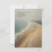 ケープポイント(ハッテラス島)プティット写真 カード (正面)