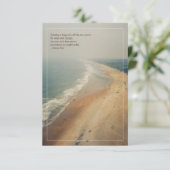 ケープポイント（ハッテラス島）プティット写真 カード (スタンド正面)