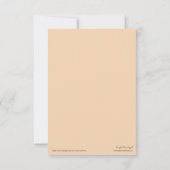 ケープポイント（ハッテラス島）プティット写真 カード (裏面)