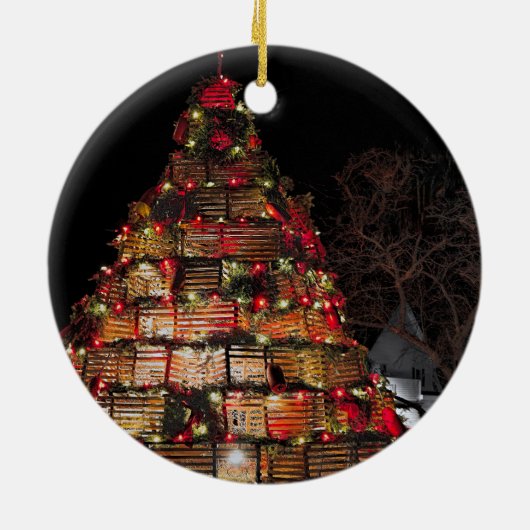 ケープポルポワ祝スクリスマスオーナメント セラミックオーナメント (裏面)