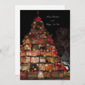 ケープポワーズフ祝ラットクリスマスカード シーズンカード (正面/裏面)