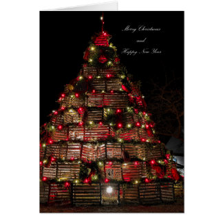 ケープポワーズ祝折りクリスマスカード