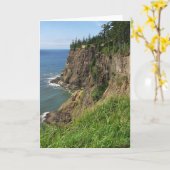 ケープメアレスシーニックビューポイント – ノートカード (黄色い花)