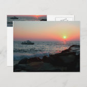 ケープメイの夕日 ポストカード (正面/裏面)