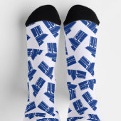 ケープメイステージリピートキューポラパターンソックス ソックス (上部)