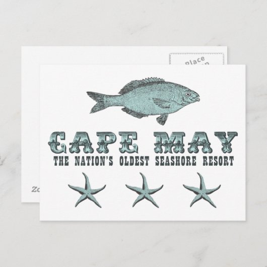 ケープメイネーション最古のシーショアリゾートはがき ポストカード (正面/裏面)