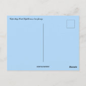 ケープメイポイントライトハウスニュージャージー ポストカード (裏面)