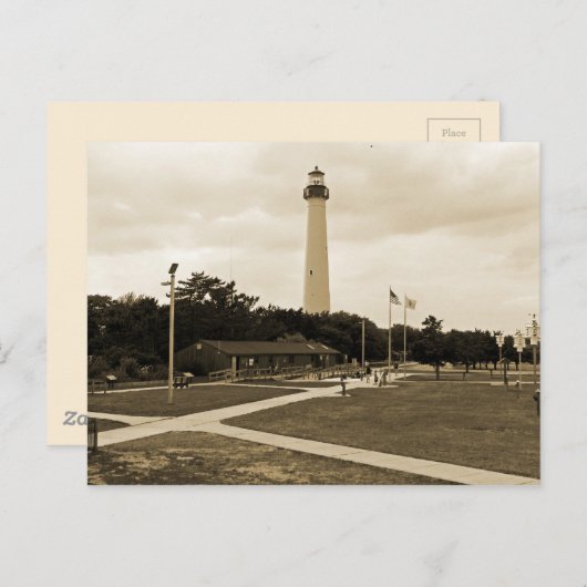 ケープメイライトハウス ポストカード (正面/裏面)