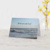 ケープメイ海波光ハウスカー空白のド カード (黄色い花)