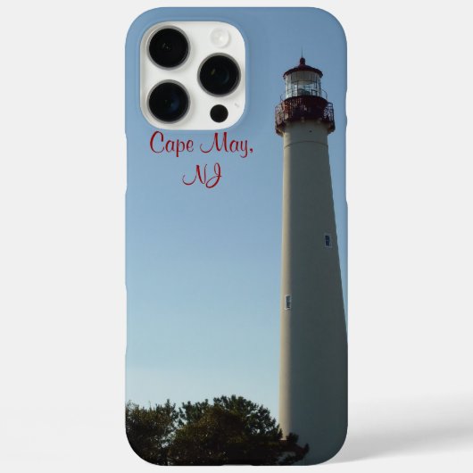 ケープメイ、ニュージャージー州の灯台 Case-Mate iPhoneケース (裏面)
