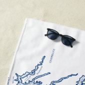 ケープメイNJパーソナライズされたバチェロレッテ週末 ビーチタオル (インサイチュ)