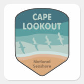 ケープルックアウトナショナルシーショアシーガルール スクエアシール (正面)