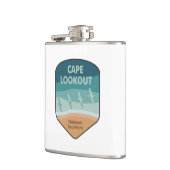 ケープルックアウトナショナルシーショアシーガルール フラスク (左)