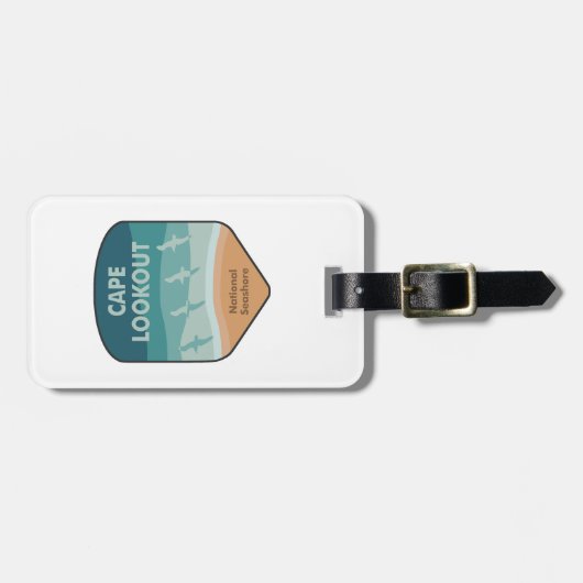 ケープルックアウトナショナルシーショアシーガルール ラゲッジタグ (正面横)