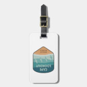 ケープルックアウトナショナルシーショアシーガルール ラゲッジタグ (正面縦)